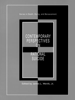 cover image of Contemporary Perspectives on Rational Suicide